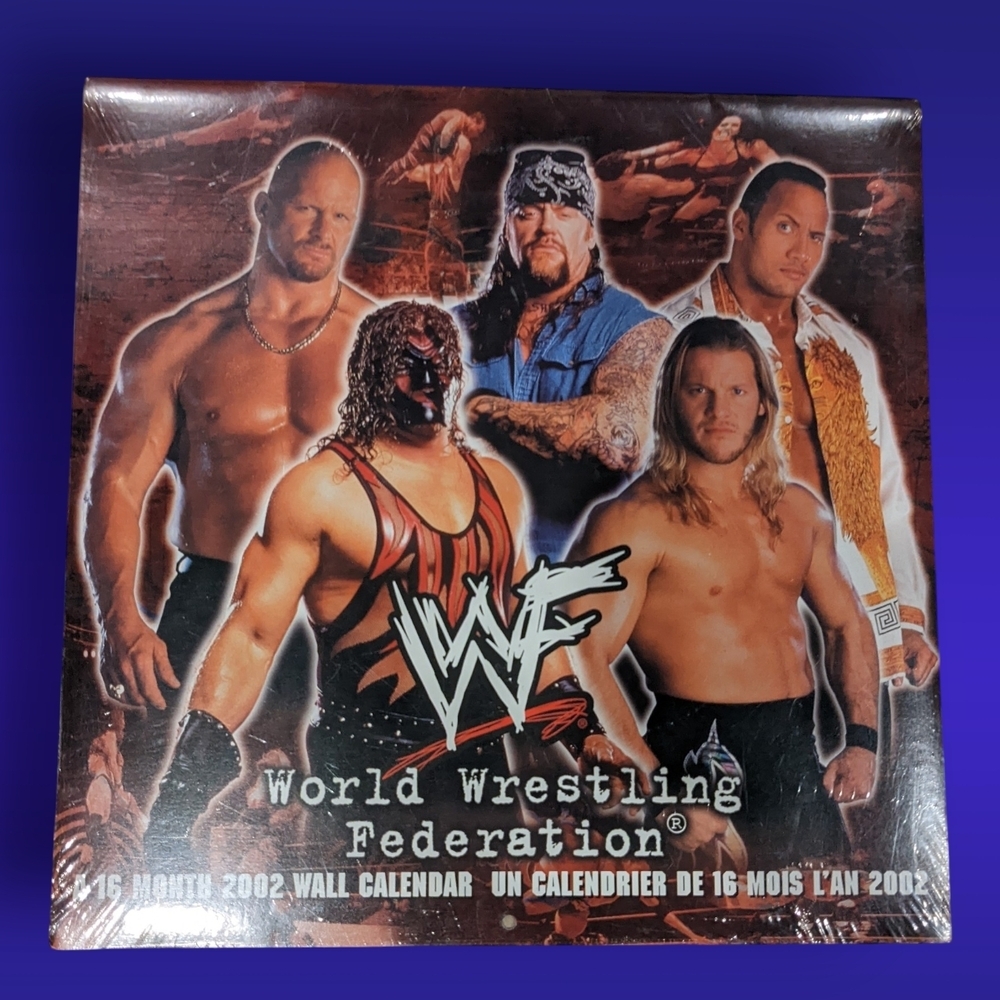 WWF 2002 Wall Calendar- Sealed